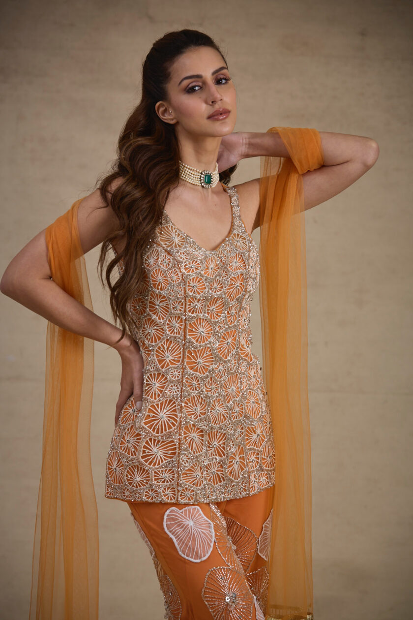 The Tangerine Tunic and Pant Set - Image 6