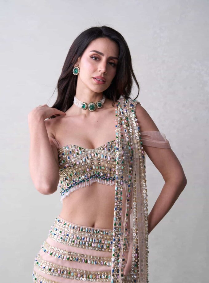 The Gemstone Bijou Draped Set