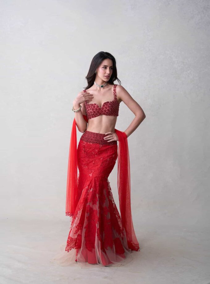 The Red Zinnia Set